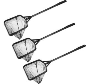 Aquarium Fish Tank Accessories - Small Fish Net Set (3Pcs)